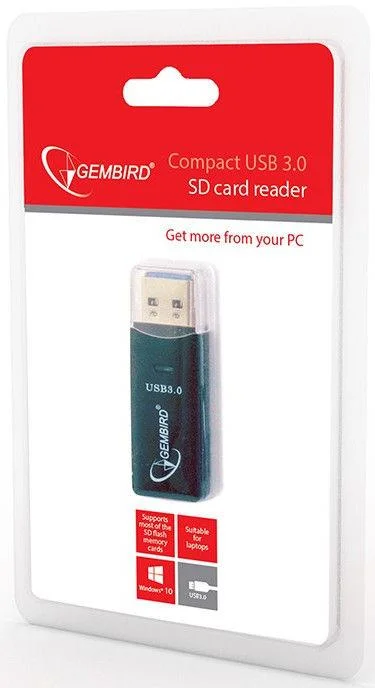 Memory Reader Usb3 Sd/Uhb-Cr3-01 Gembird
