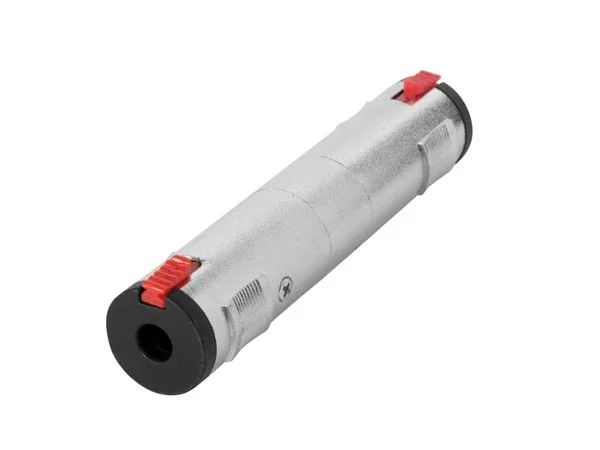 Uni&atilde;o Jack 6.35 Femea Stereo P/ Jack 6.35 Femea