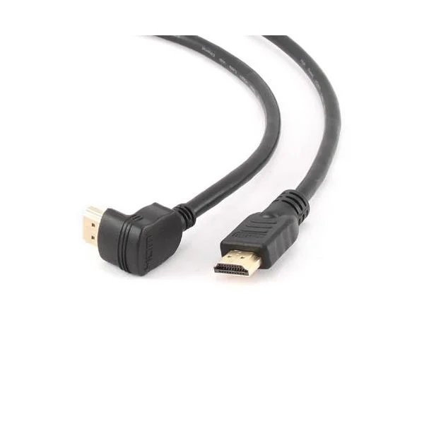 Hdmi V2.0 90 Degrees Male To Straight Male Connec.