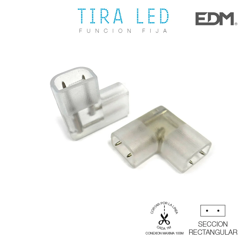 Conector De Fita Led Com &Acirc;ngulo De 90&ordm;