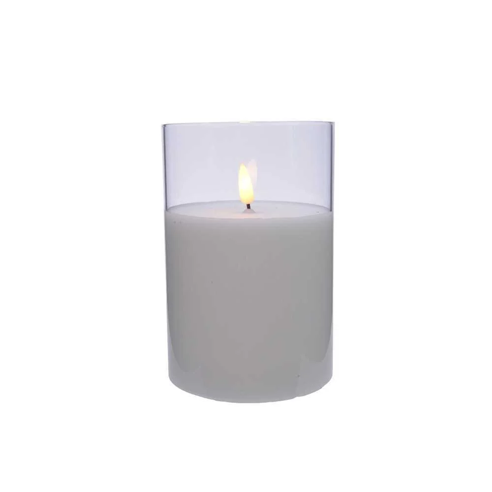 Vela LED Decoris Blanco ( 10 X 15 Cm)