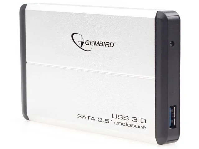 Hdd Case Ext. Usb3 2.5/Silver Ee2-U3s-2-S Gembird