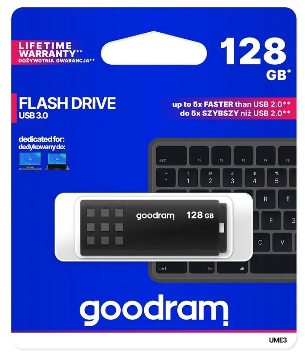 Goodram Ume3 Usb Flash Drive 128 Gb Usb Type-A 3..