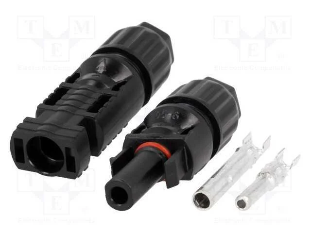 Conector Solar Hembra Macho &Uacute;nico 2.5-4 Mm