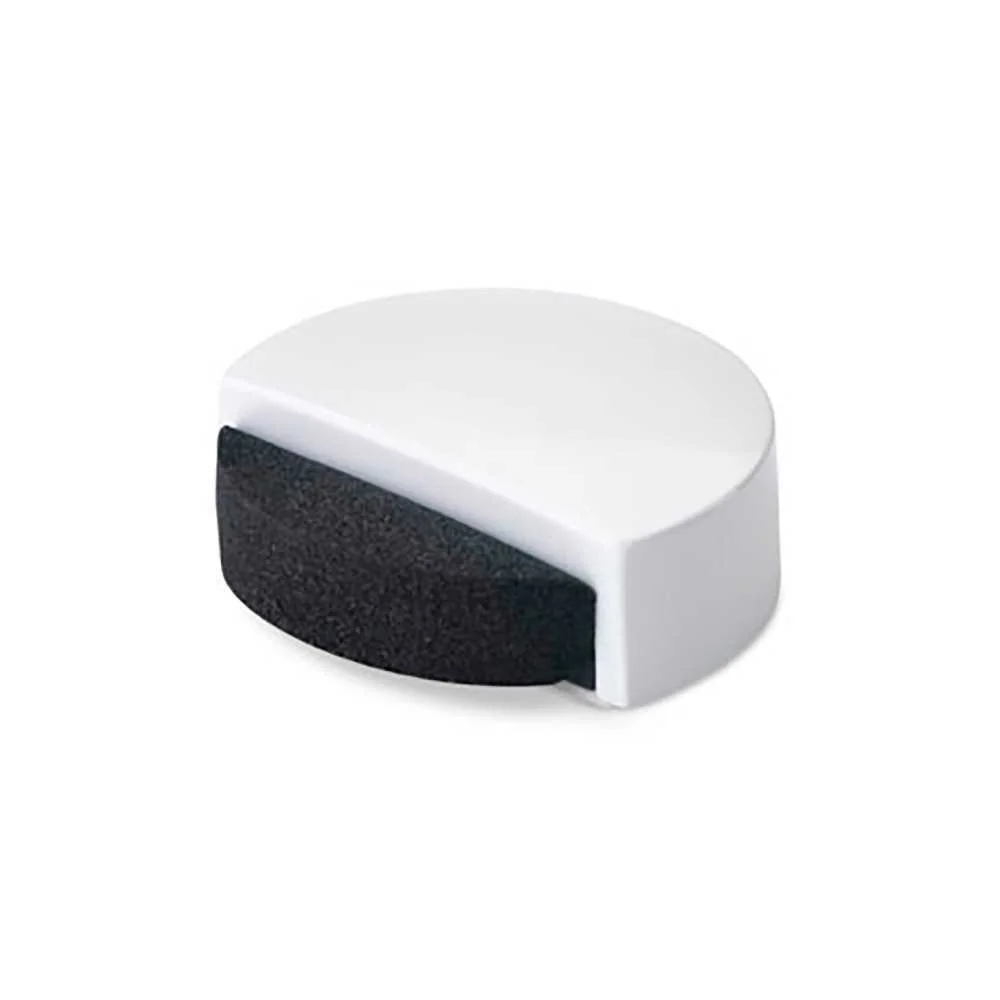 Batente Adesivo Silencioso Branco (Blister) Inofix