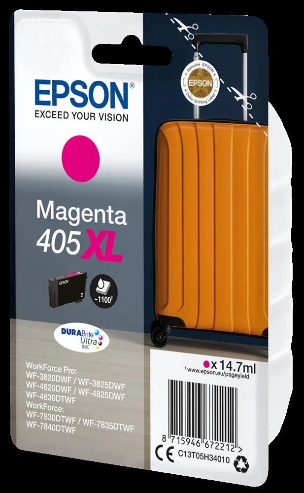 Epson Ink Cart. C13t05h34010 405xl Durabrite Ultra Ink - Magenta