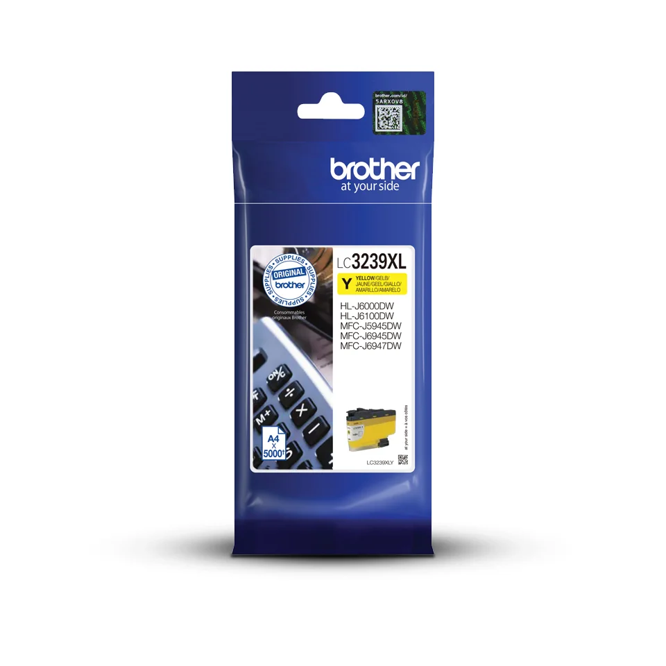 Brother Tinteiro Amarelo Alta Cap Lc-3239