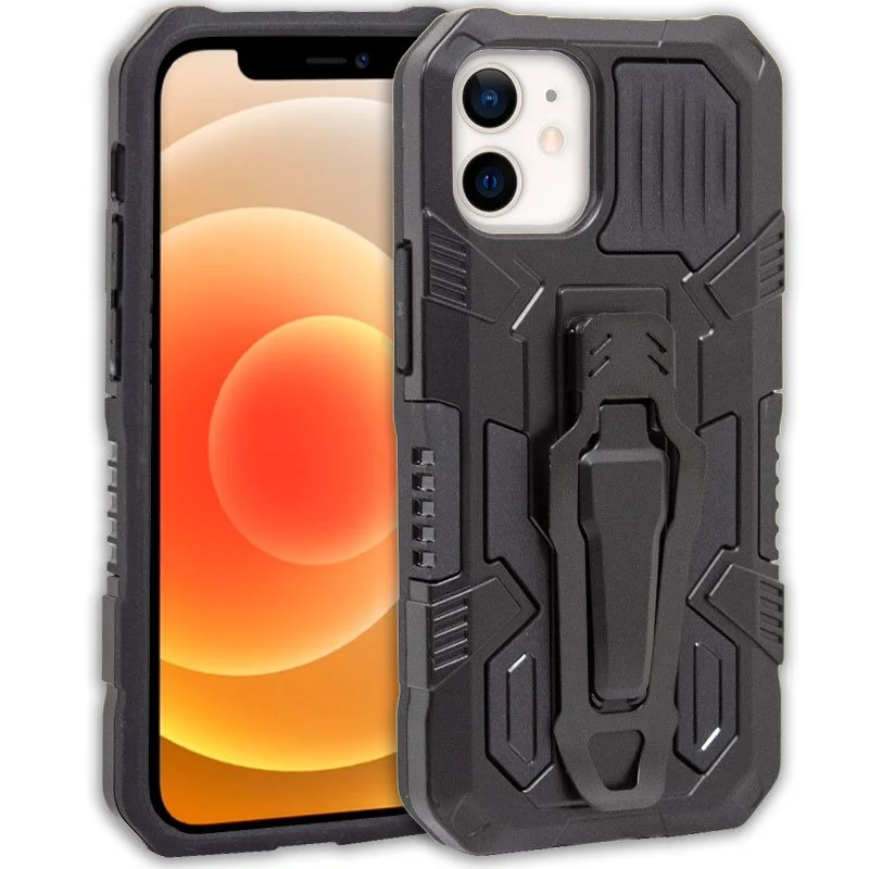 Carcasa iPhone 12 Mini Hard Clip Negro