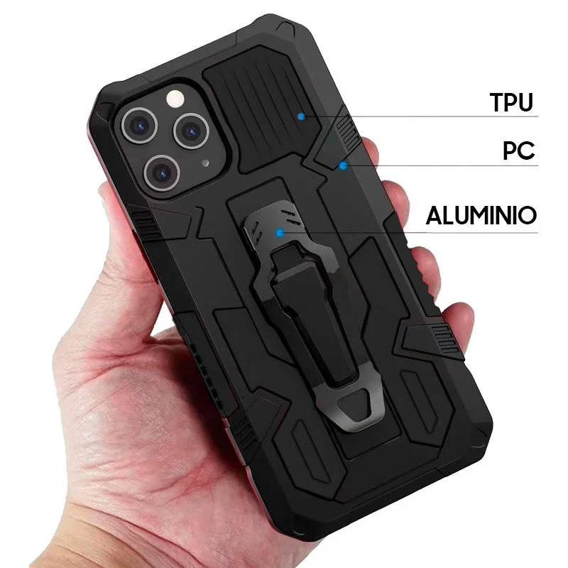 Carcasa iPhone 12 Mini Hard Clip Negro