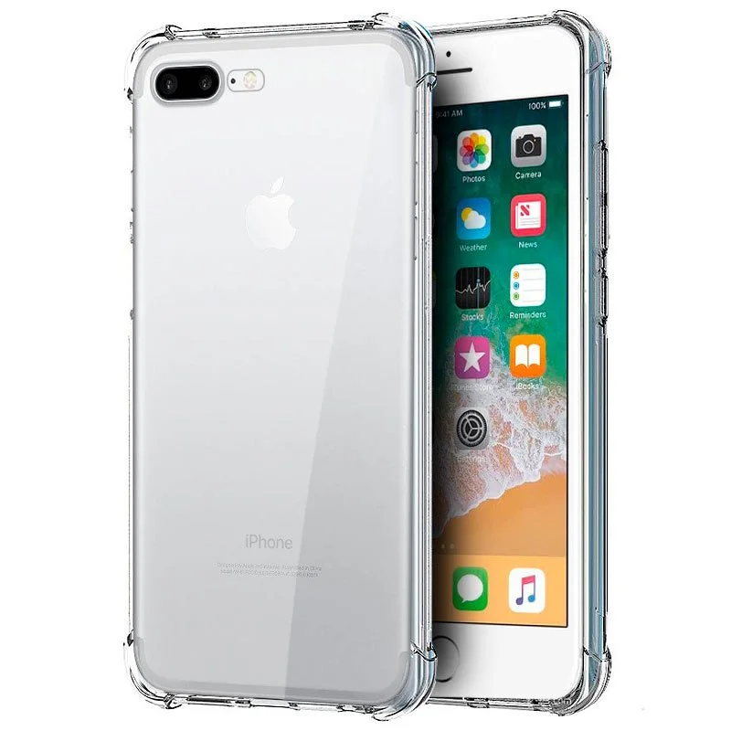 Capa Transparente Anti-Choque para iPhone 7 Plus / 8 Plus