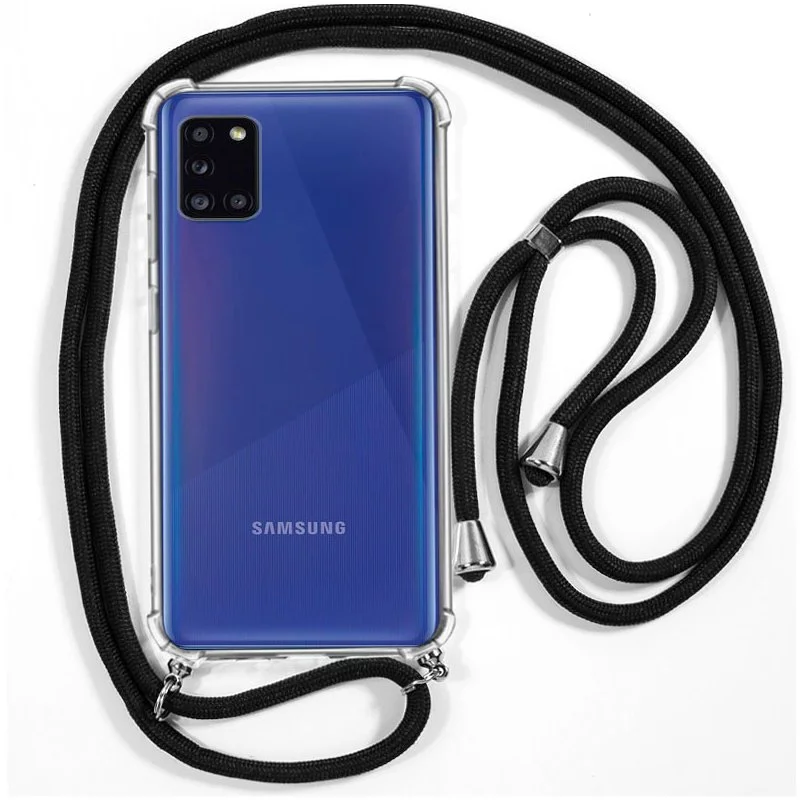 Capa Samsung A315 Galaxy A31 Cord&oacute;n Preto