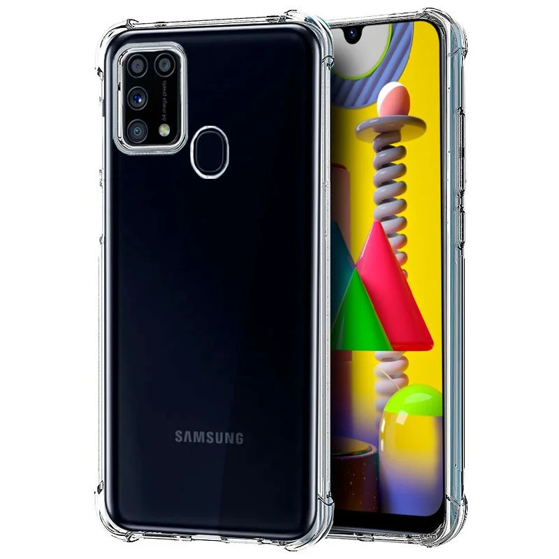 Carcasa Samsung M315 Galaxy M31 Antishock Transpa.
