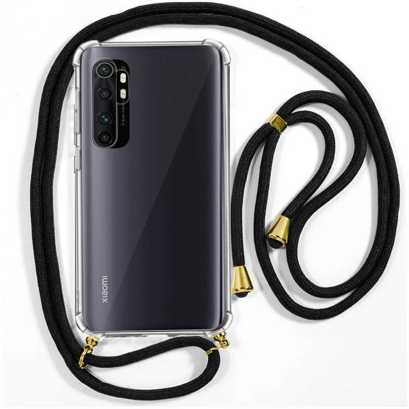 Capa Xiaomi Mi Note 10 Lite Cord&oacute;n Preto