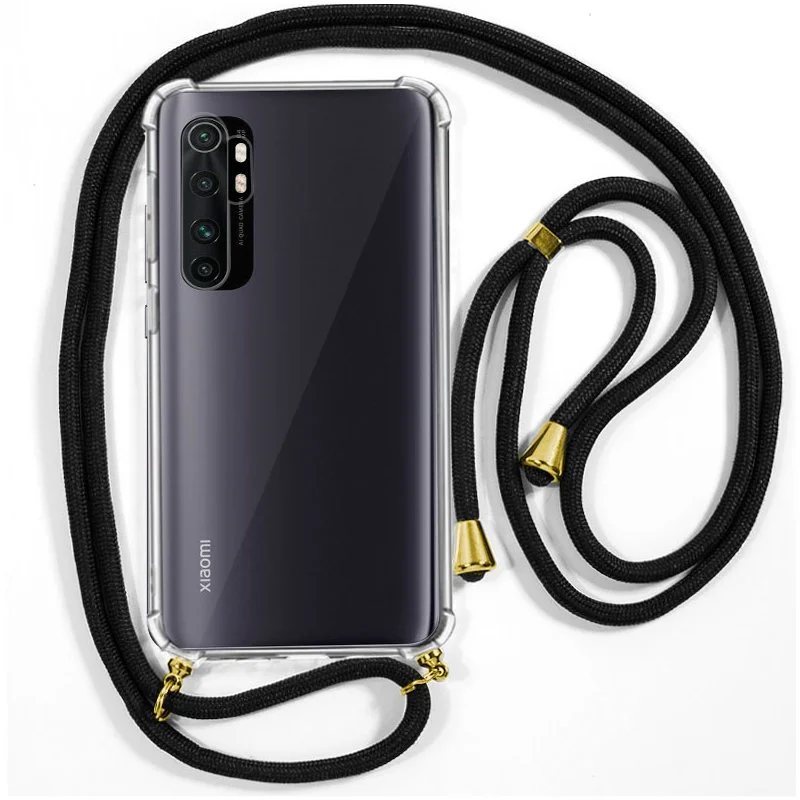 Capa Xiaomi Mi Note 10 Lite Cord&oacute;n Preto