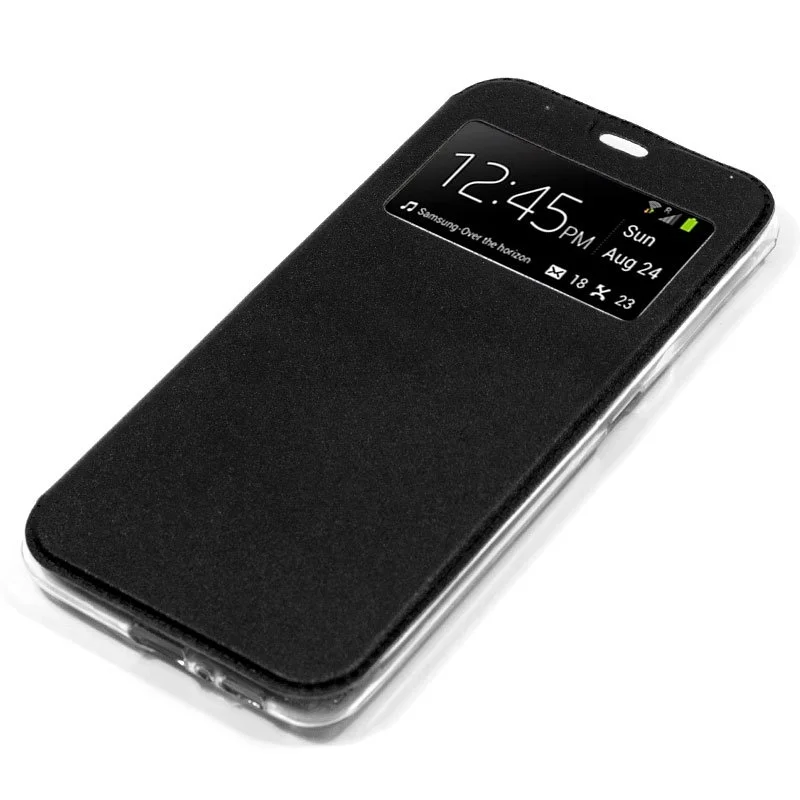 Capa com Cobertura para Xiaomi Mi A3 Lisa Preta