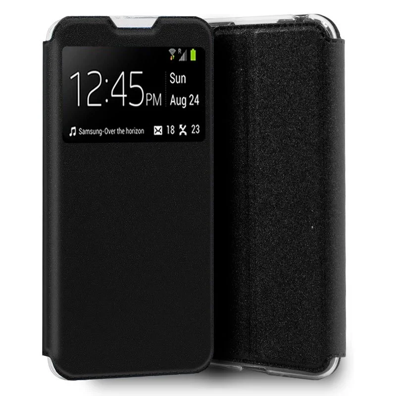 Capa Flip Cover Xiaomi Redmi 9a / 9at Liso Preto