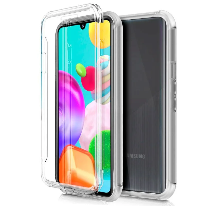 Funda Silicona 3d Samsung A415 Galaxy A41 (Transp.
