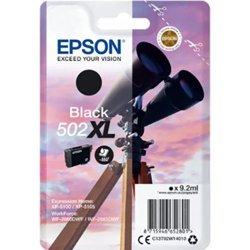 Epson Tinteiro Preto 502xl Xp5100/105 Wf-2860dwf/.