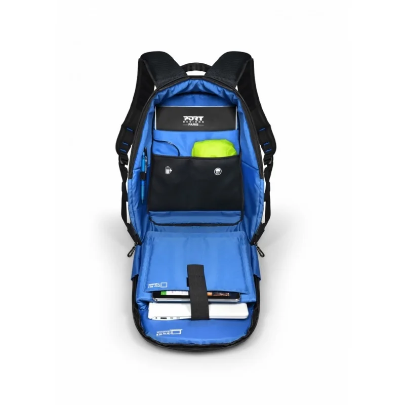 Port Mochila Chicago Evo 15.6" Usb Black