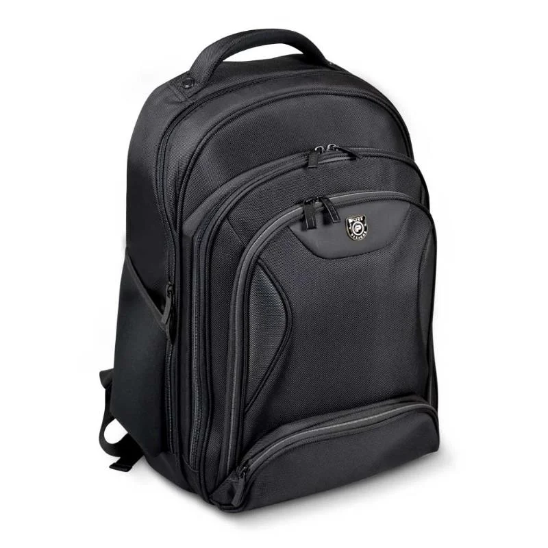 Port Mochila Manhattan Black 15.6"-17.3
