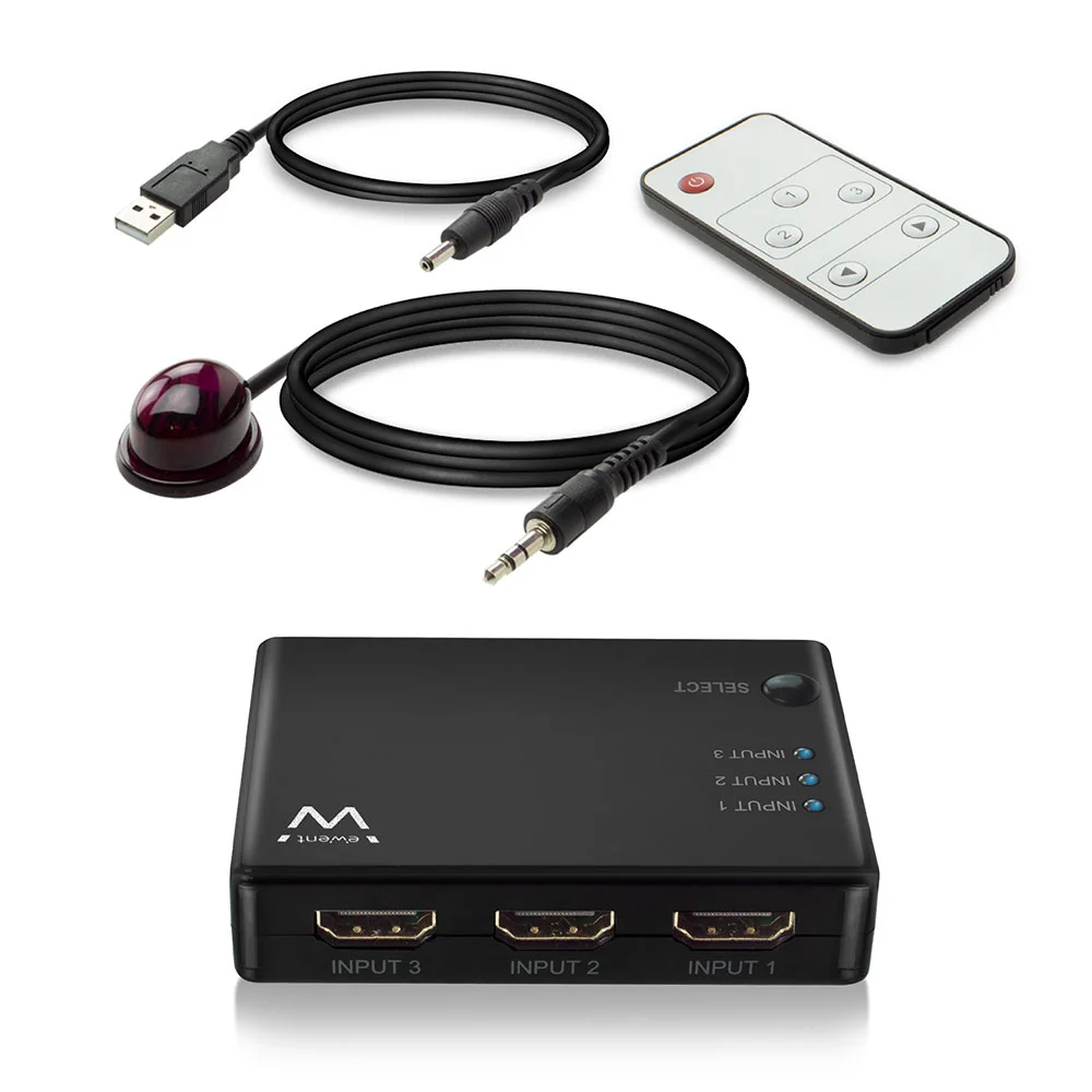 Ewent  Ew3730  Interruptor  de  Video  Hdmi
