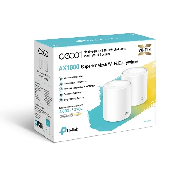 Tp-Link Tplink Access Point Deco X20(2-Pack) X20(2pack)