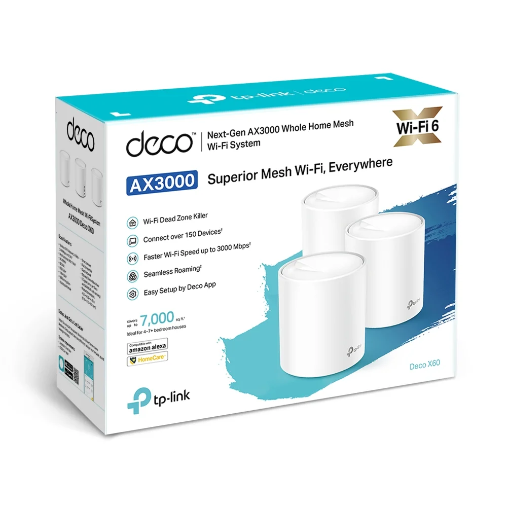 Extensor de Cobertura Tp-Link Ax3000 Whole Home M.