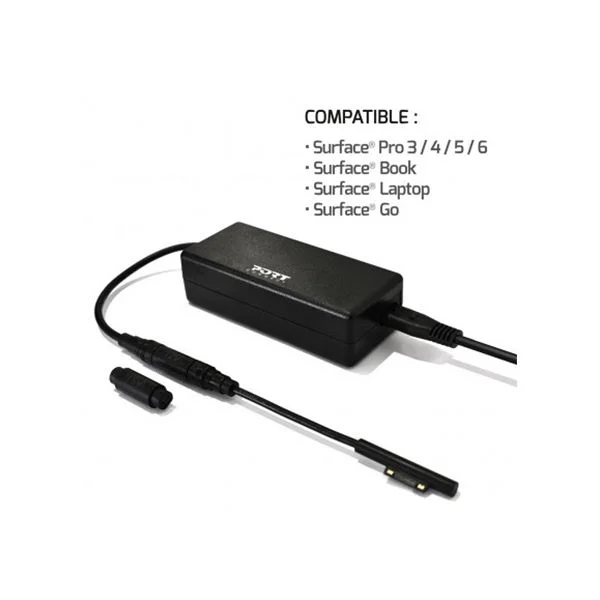 Port Designs 900102-Eu Power Adapter/Inverter Indoor 60 W Black