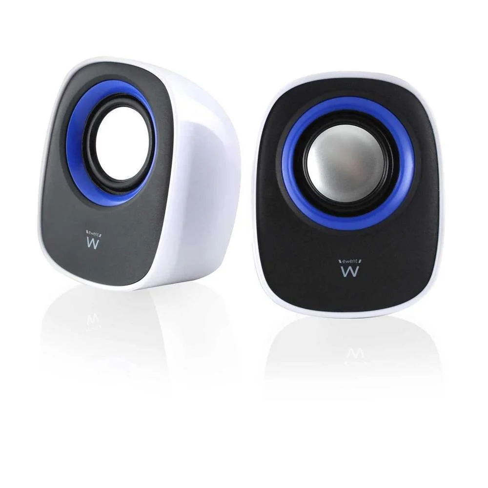 Ewent Colunas 2.0 5w Rms Volume Control Usb Power.