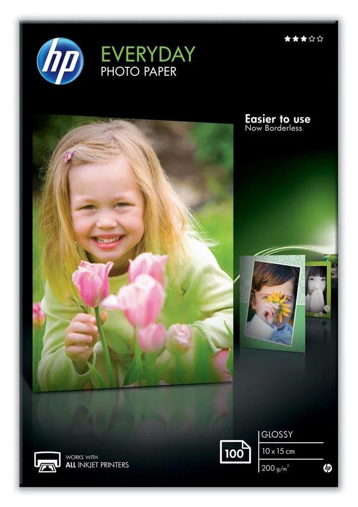 Papel Fotogr&aacute;fico Brilhante Hp Cr757a