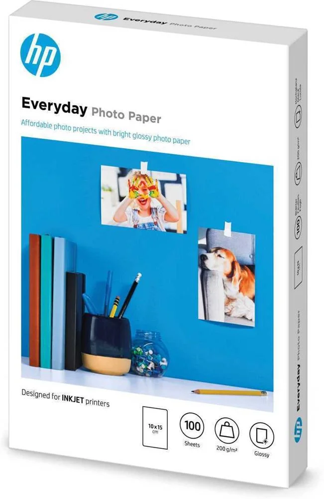 Papel Fotogr&aacute;fico Brilhante Hp Cr757a