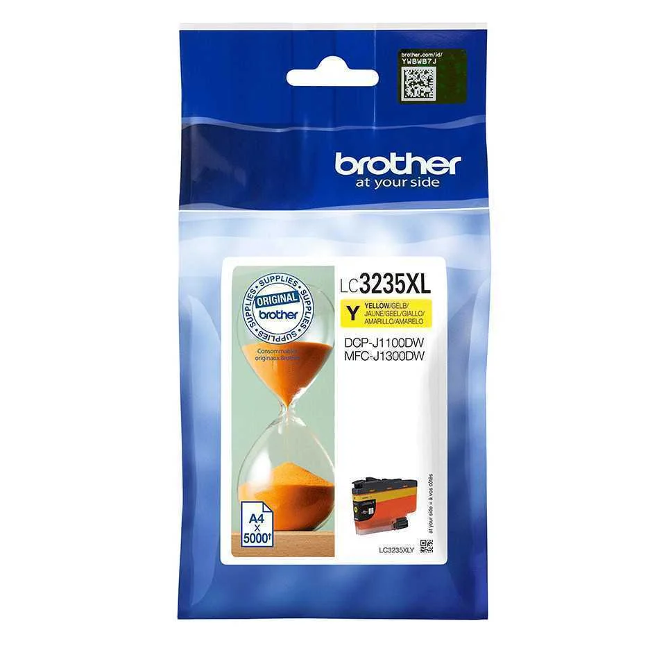 Tinteiro LC-3235XL Amarelo 5000 p&aacute;ginas - BROTHER