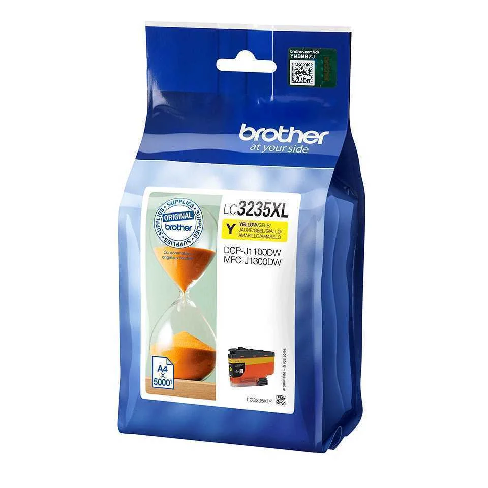 Tinteiro LC-3235XL Amarelo 5000 p&aacute;ginas - BROTHER