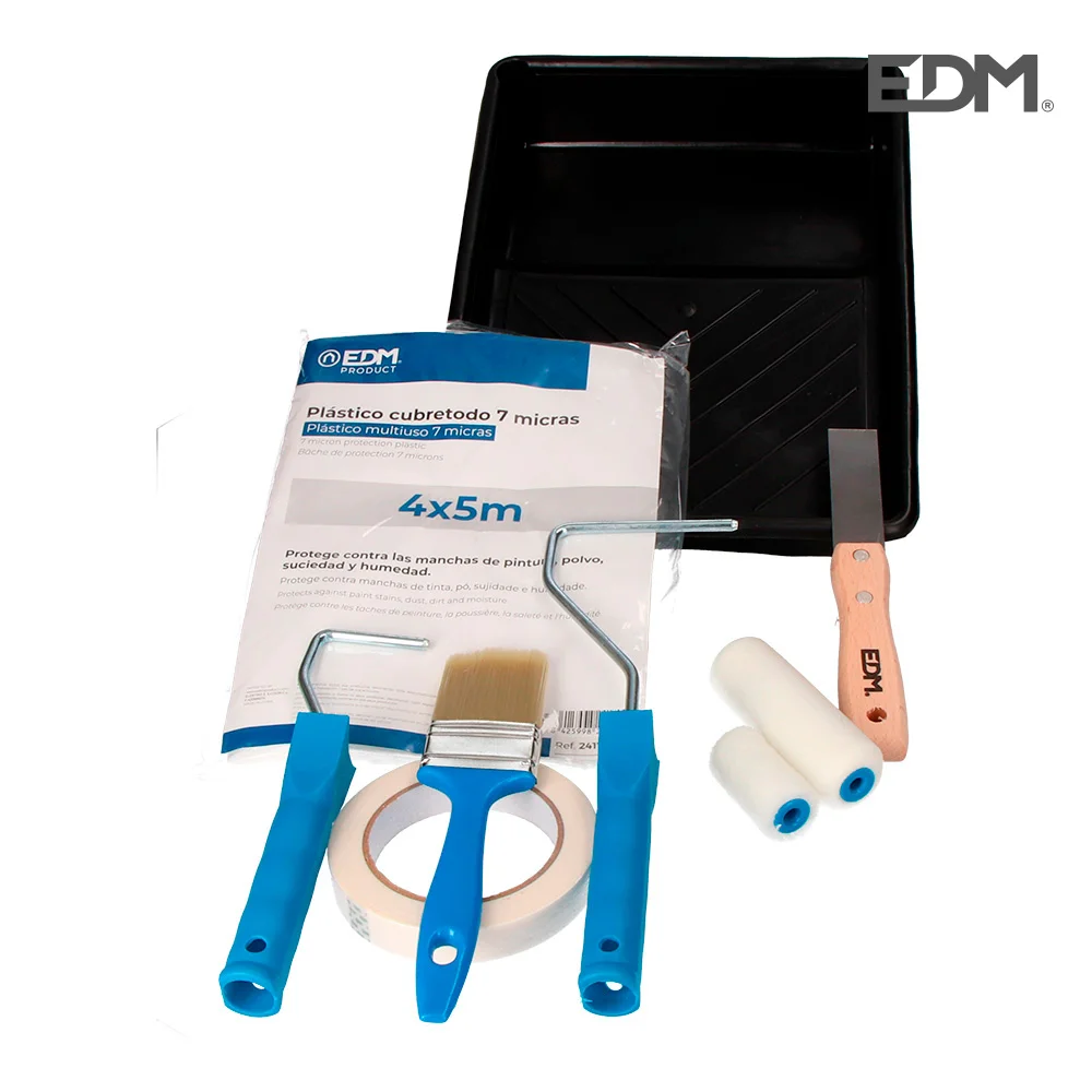 Kit para Pintar 8 Pe&ccedil;as Edm