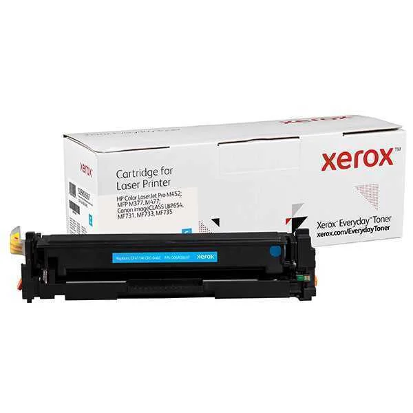 Xerox Toner Cartridge Everyday Compatible With Hp 410a (Cf411a/ Crg-046c) - Cyan