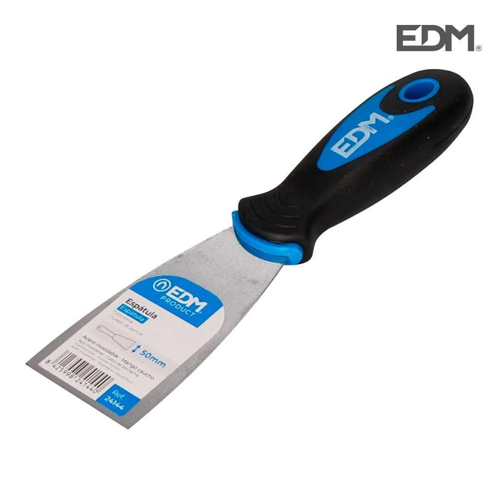 Esp&aacute;tula Profissional Al&ccedil;a de Borracha 50mm Edm