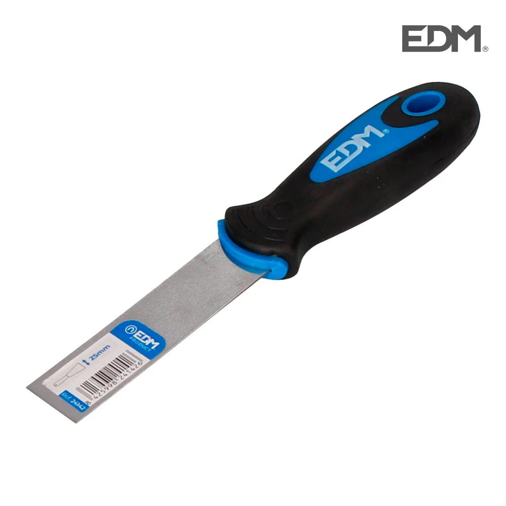 Esp&aacute;tula Profissional Al&ccedil;a de Borracha 25mm Edm