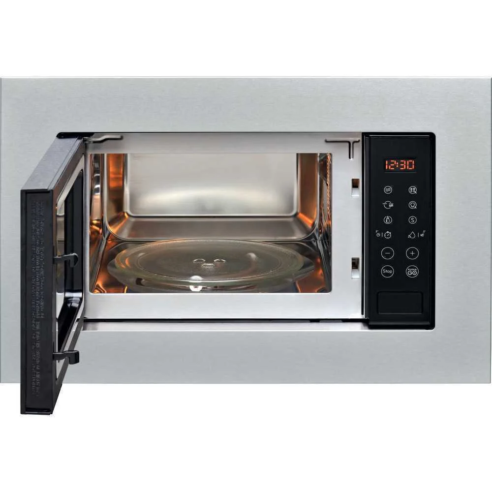 Indesit Mwi 120 Gx Built-In Grill Microwave 20 L 800 W Stainless Steel