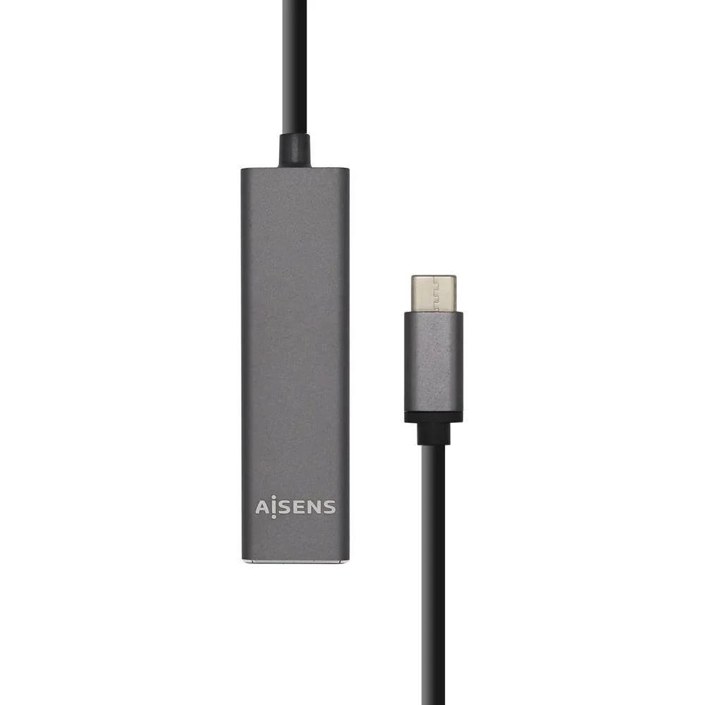 Hub USB C - 4x USB A F&ecirc;mea (15cm) - AISENS