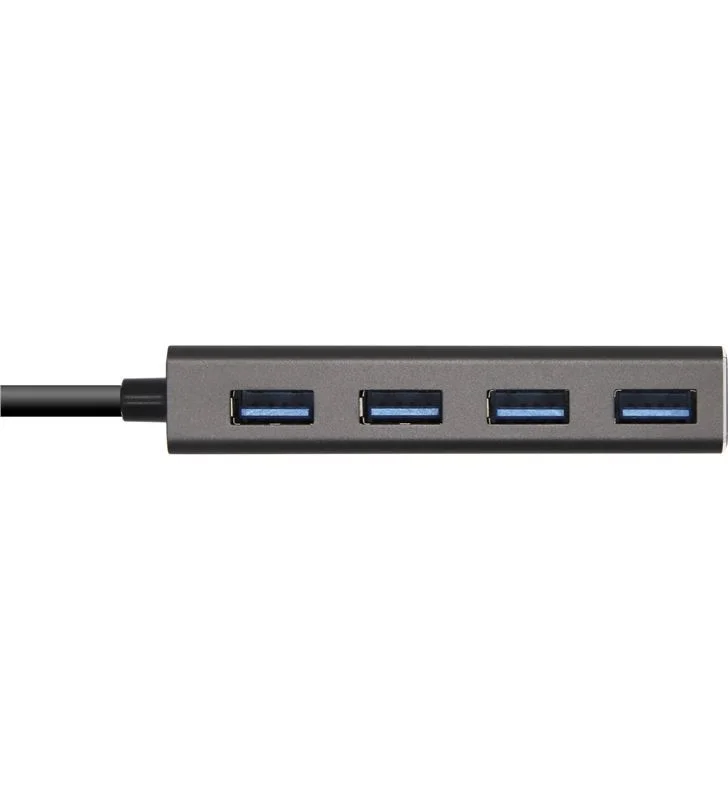 Hub USB C - 4x USB A F&ecirc;mea (15cm) - AISENS