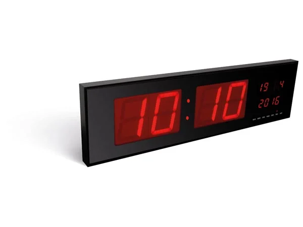 Rel&oacute;gio de Parede em LED 830x230x40mm - Velleman