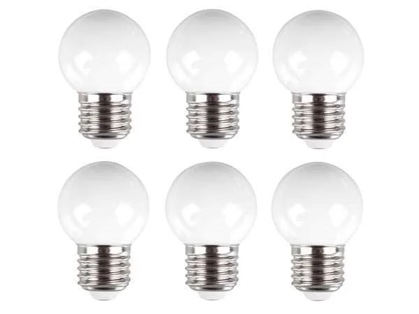 L&acirc;mpadas LED Branco Quente