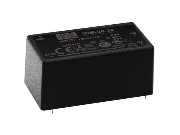 Mean Well - 1 Salida 20 W Tipo Encapsulado - 24 V