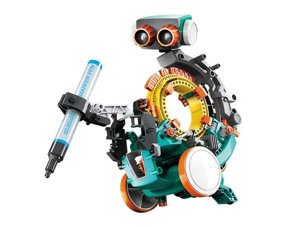 Kit Robot Codificaci&oacute;n Mec&aacute;nica "5-Em-1" -Velleman