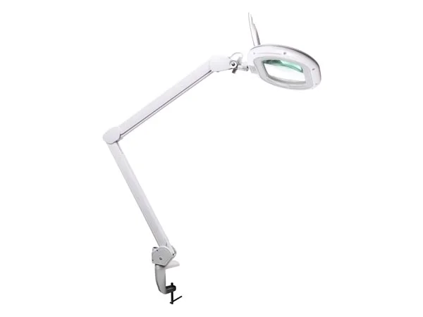 L&aacute;mpara de Escritorio LED Con Lupa - Regulable.