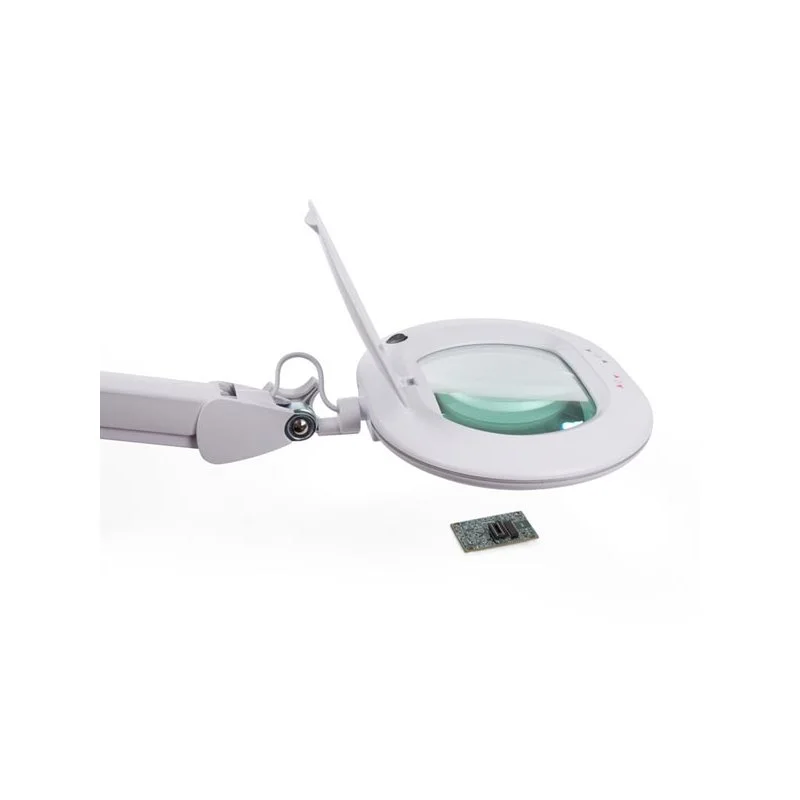 L&aacute;mpara de Escritorio LED Con Lupa - Regulable.