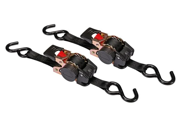 Conjunto com 2 X Cinta Catraca Retr&aacute;til 300 Kg