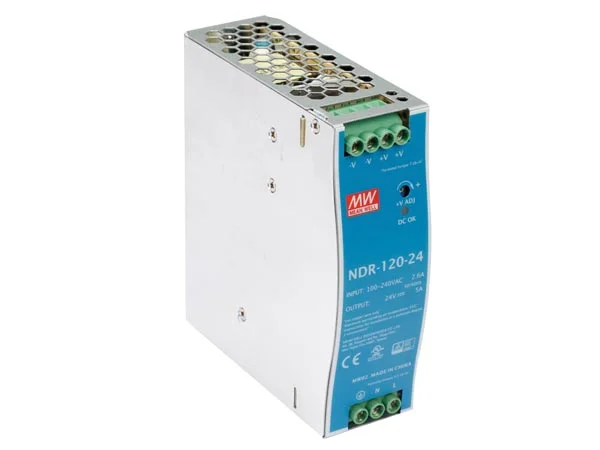 FONTE DE ALIMENTA&Ccedil;&Atilde;O 24 V 5 A DIN RAIL INDUSTRIAL.