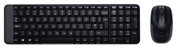 Logitech Mk220 Keyboard Rf Wireless Qwerty International Eer Black