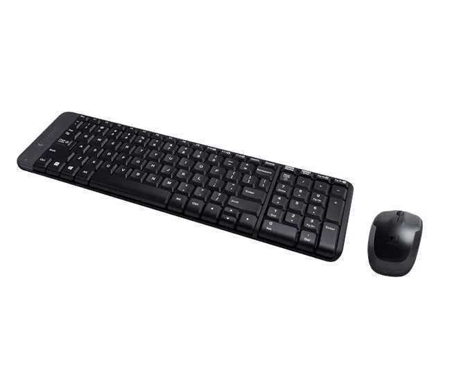 Logitech Mk220 Keyboard Rf Wireless Qwerty International Eer Black